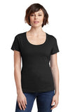 NEW District Made® Ladies Perfect Weight® Scoop Tee. DM106L.