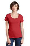 NEW District Made® Ladies Perfect Weight® Scoop Tee. DM106L.