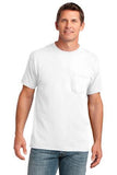 Port & Company® 5.4-oz 100% Cotton Pocket T-Shirt. PC54P.