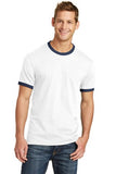 NEW Port & Company® 5.4-Oz 100% Cotton Ringer Tee. PC54R.