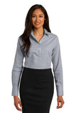 Red House® Ladies Windowpane Plaid Non-Iron Shirt. RH71.