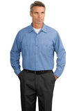 Red Kap® - Long Sleeve Industrial Work Shirt. SP14.