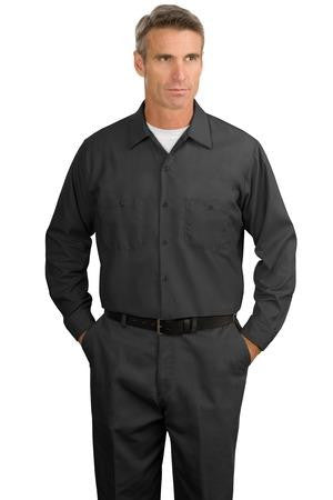 Red Kap® - Long Sleeve Industrial Work Shirt. SP14.