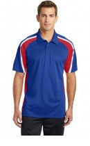 Sport-Tek® Tricolor Micropique Sport-Wick® Polo. ST654.