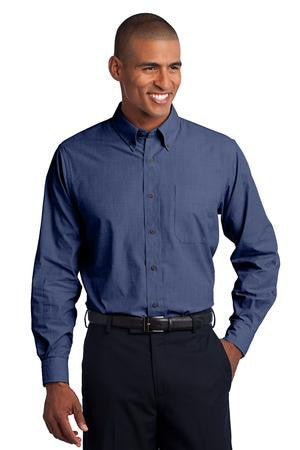 Port Authority® Crosshatch Easy Care Shirt. S640.